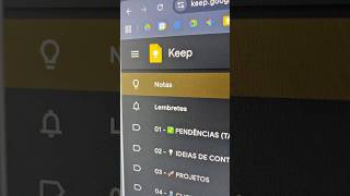 NOVA integração GOOGLE KEEP com GOOGLE AGENDA