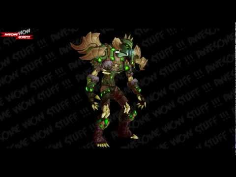 WoW Challange Set Deathknight (Undead) Preview MoP