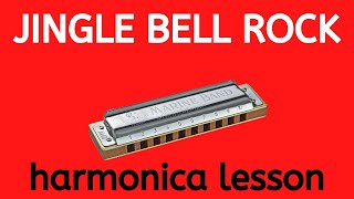 Jingle Bell Rock - Christmas Harmonica Lesson Play-Along for C harmonica