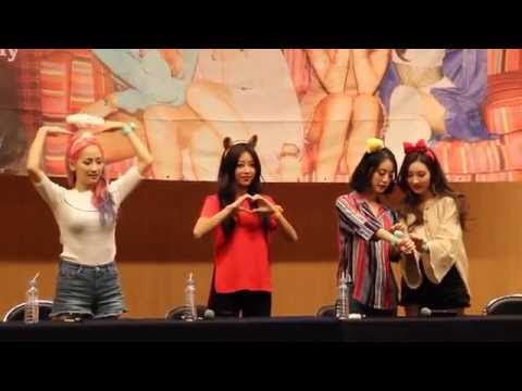 160722 원더걸스 영등포 팬사인회 끝인사