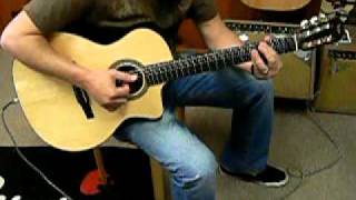 Video thumbnail for Guitar Gallery Taylor NS24CE Nylon String Guitar by 1001fishvids