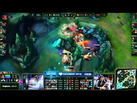 QG Reapers vs Fnatic   Highlights IEM Katowice 2016 World Championship Season 6   QG vs FNC