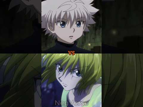 Killua VS Kurapika #anime #hunterxhunter #killua #kurapika #manga