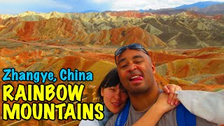 China's Danxia Landform Rainbow Mountains in Zhangye Danxia Geological Park | Don's ESL Adventure!