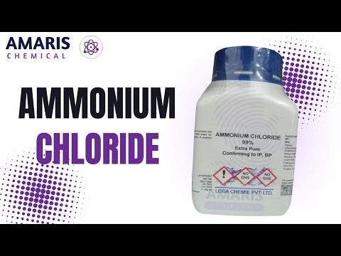 🔬 Exploring Ammonium Chloride: Uses, Properties & Applications