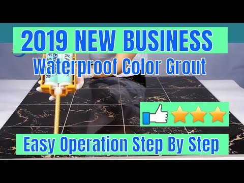 How to grout tiles/ smooth surface tiles grout way/ kastar e...