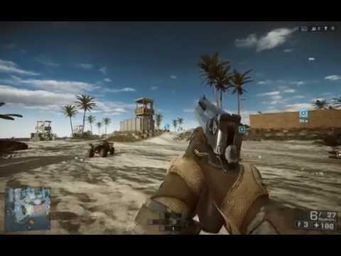 BF 4 Desert Eagle / Magnum visual recoil comparison (hipfire)