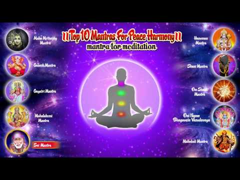10 Mantras for Positive Energy, Peace Harmony | Om Sai Namo Namah | Maha Mrityunjaya Mantra