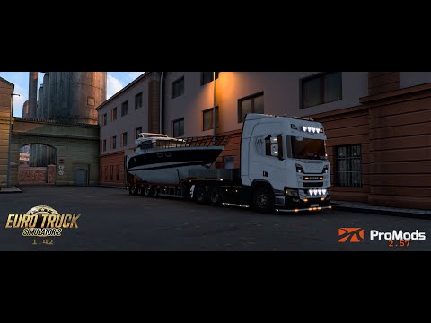 ETS2 1.42 I Truckers Vlog- Ep #32 I Scania R650  I Wiesbaden (D) - Strasbourg (F) I PM 2.57