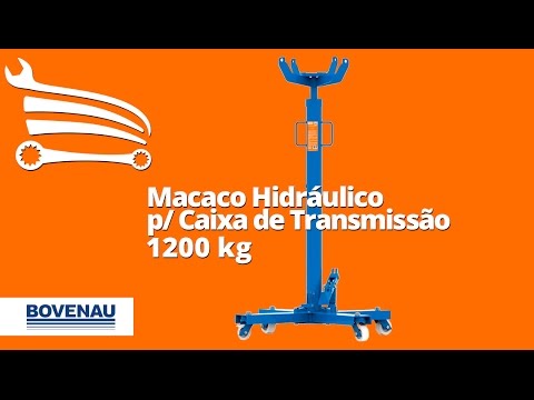 Macaco Telescópico Hidráulico 1200Kg para Retirar Câmbio - Video