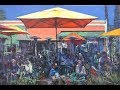 Cafe Waitress And Square Parasols Secrets 1 2 2019 Acrylics