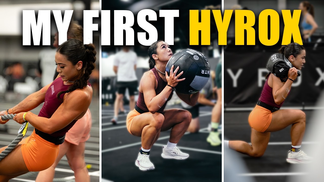 I RAN MY FIRST HYROX RACE... SOLO