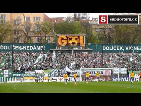Bohemians Praha 1905 - FK Teplice - amosféra při zápase