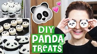 DIY PANDA TREATS!