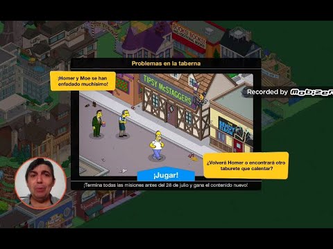 Los Simpson Springfield "Problemas'21: Capítulo 1 - Problemas en la taberna" por Tony