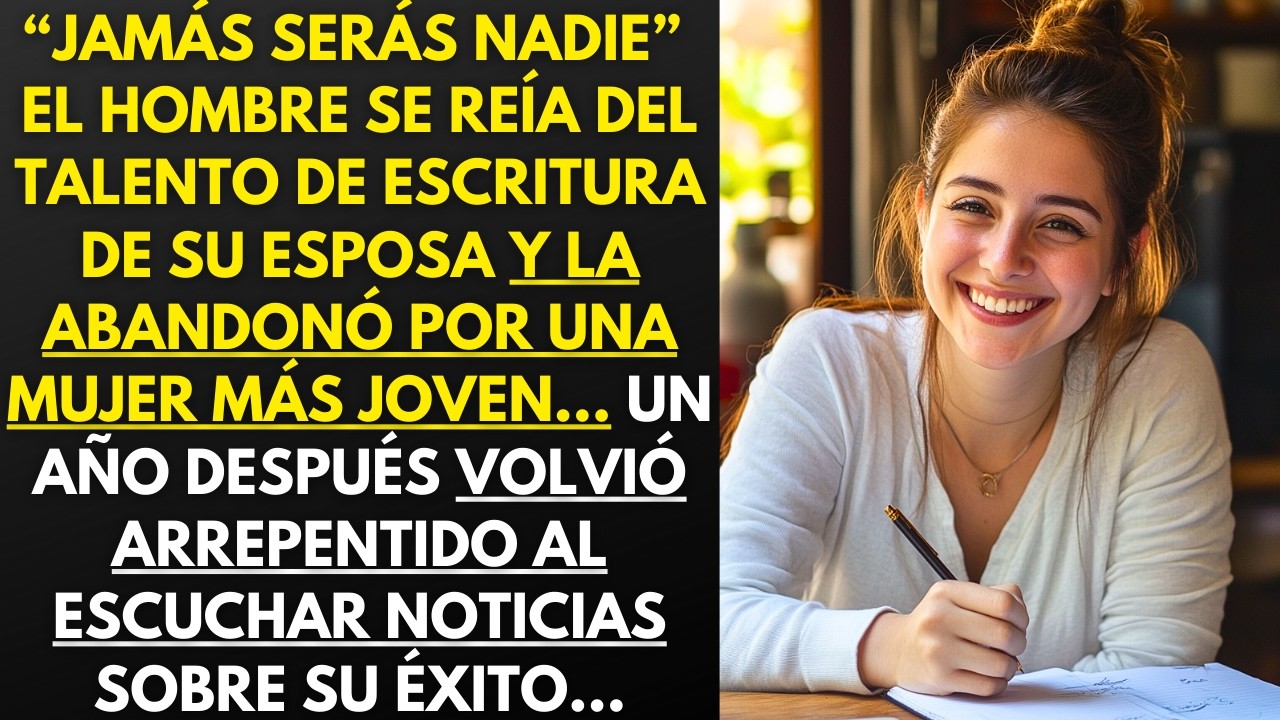 "JAMÁS SERÁS NADIE" LE DIJO EL HOMBRE A SU ESPOSA DESPUÉS DE DEJARLA... UN AÑO DESPUÉS LA VIÓ EN TV