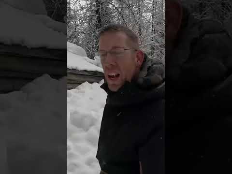 (P3) 35 km in Blizzard, Solo Camping in Survival Shelters #outdoor boys #adventure #explore