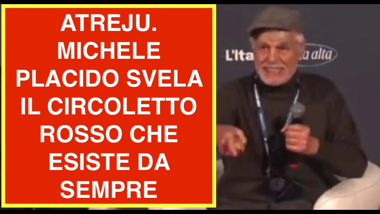 ATREJU. MICHELE PLACIDO SVELA IL CIRCOLETTO ROSSO CHE ESISTE DA SEMPRE