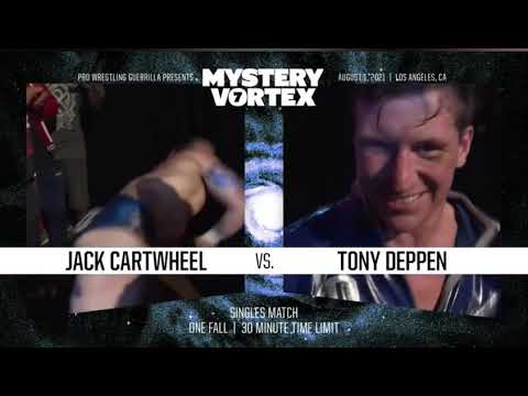 Tony Deppen vs Jack Cartwheel PWG Mystery Vortex 7 Highlights