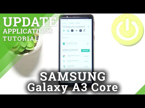 How to Update Apps on SAMSUNG Galaxy A3 Core– Enable Auto Update Apps