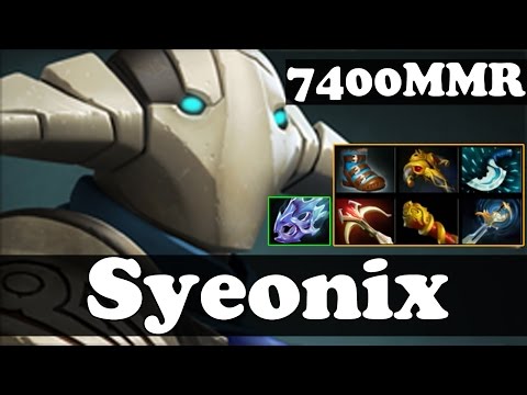 Dota 2 - Syeonix 7400 MMR Plays Sven vol 12 - Ranked Match Gameplay