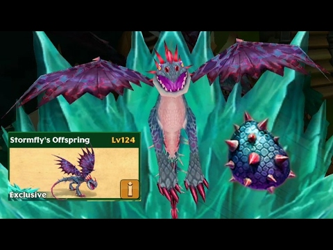 Stormfly's Offspring max level124 titan mode-exclusive||Dragons rise of Berk