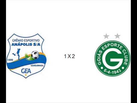 GRÊMIO ANÁPOLIS 1 X 3 GOIÁS CAMPEONATO GOIANO 2013