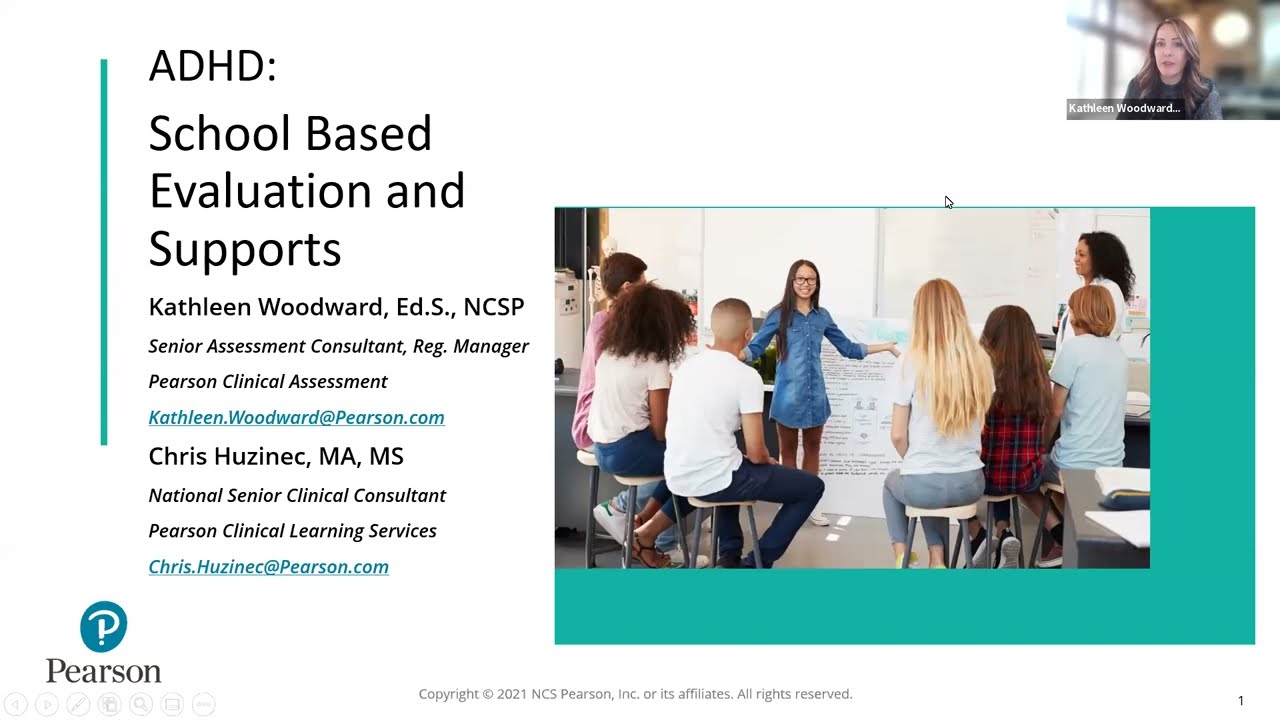 ADHD: School-based Evaluation and Supports Webinar (Recording)