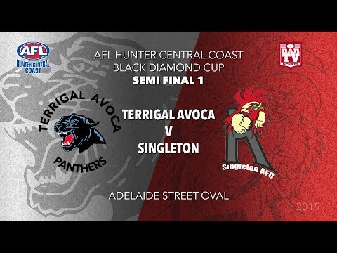 2019 Hunter Central Coast AFL Black Diamond Cup - Semi Final - Terrigal Avoca v Singleton
