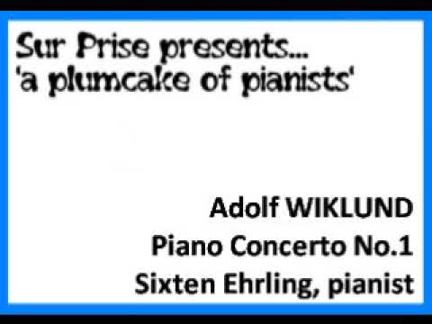 Adolf Wiklund Piano Concerto No. 1