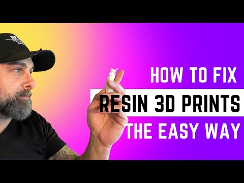 How to fix broken resin 3D Prints - What's the best and most effective way to repair 3D Prints