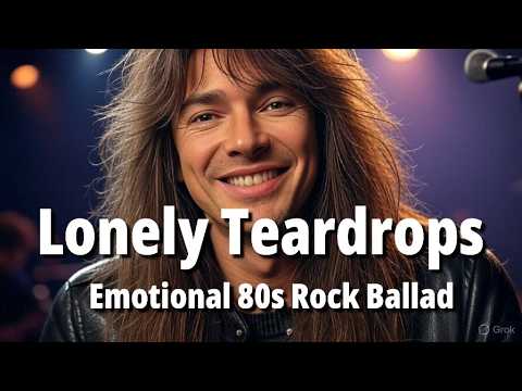Lonely Teardrops | Emotional 80s Rock Ballad