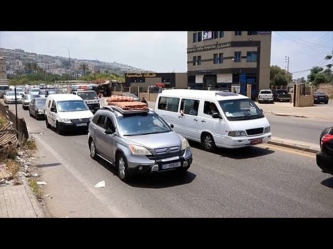 Video Thumbnail: Israeli warnings trigger mass exodus from Lebanon’s historic Tyre