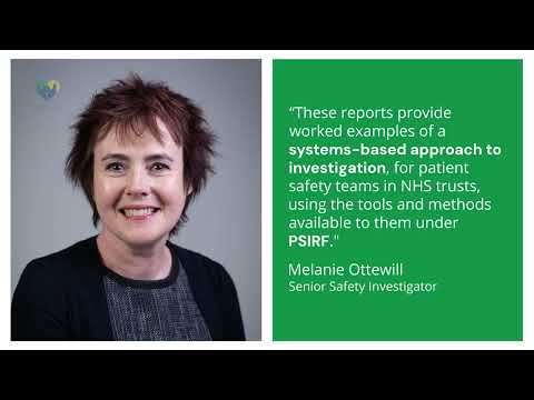 Sepsis: investigating under the Patient Safety Incident Response Framework (PSIRF)