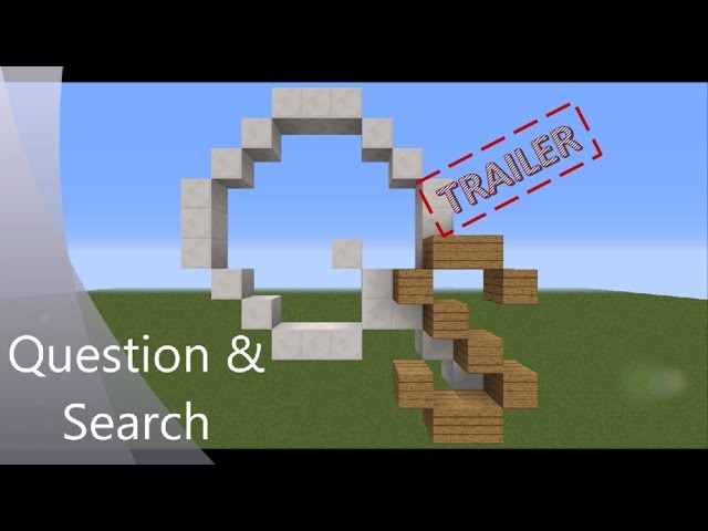 Question and Search (1.11.2 Quiz/Find the Button Map) Minecraft Map