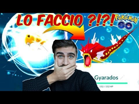 [VADO???] FACCIO EVOLVERE MAGIKARP SHINY IN GYARADOS ROSSO!??! POKèMON GO [ITA] A OBIETTIVI #53