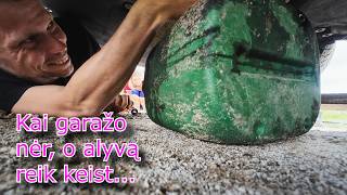 Birželio 7/Pramoga kuri suvimdė/ BMW alyvos keitimas/Šiltnamio remontas/ Arbūzų daigai.