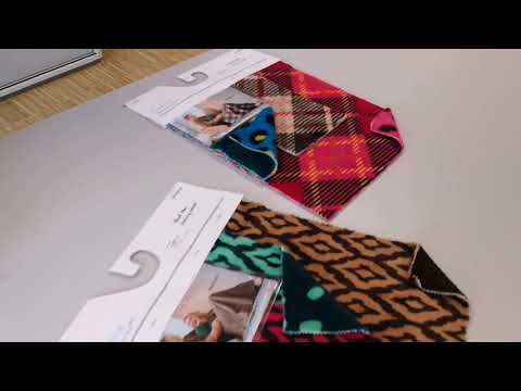 Flanell Fleece mit unterschiedlichen Motiven auf Vorder- und Rückseite - Ein Stoff, zwei Looks