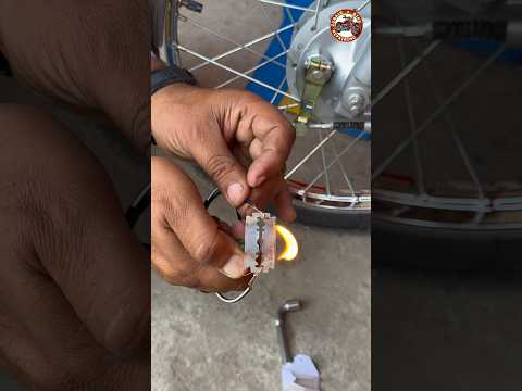 Bike wheel Haran install method ￼ 💯✅ #Shorts#BikeRepair#MechanicLife#DesiMechanic#MotorcycleTips