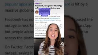 Download lagu Facebook, Instagram, WhatsApp experience global outage | Yahoo Australia #shorts mp3