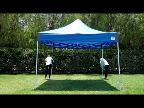 How to Set-Up an E-Z UP® pop-up canopy tent