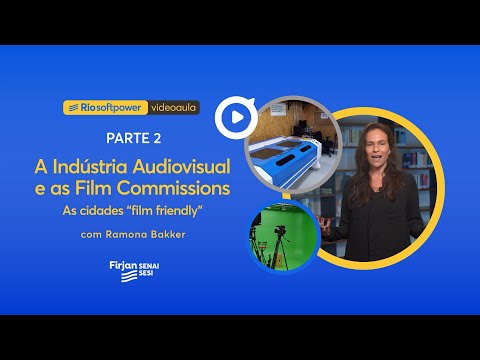 Clique para assistir #RioSoftPower: A Indústria Audiovisual e as Film Commissions | Aula 6