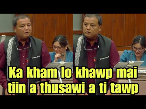 Pu Muanpuia THUSAWI BAWN lutuk Ms. Baryl-in a hlimpui hle‼️🔥Oppostion a kap na khawp mai😱