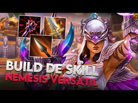 NEMESIS JUNGLER, FOCADA EM SKILL! DEUSA MAIS VERSÁTIL! - ⚡ Smite BR Master Ranked Conquista