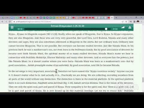 SB 3.26.35 by HDG Srila Prabhupada