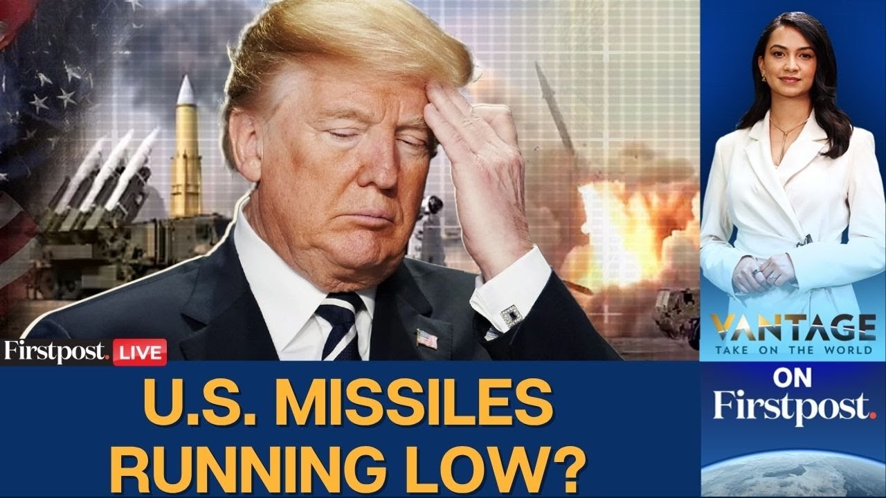 LIVE: US Missile Stocks Hit as Iran Claims Rebuilding Weapons After Ceasefire | Vantage on Firstpost