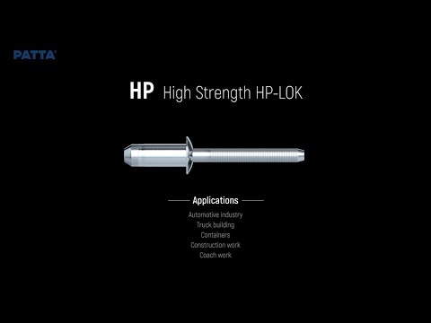 Rebite de Fixação de Alta Resistência HP-Lok HP