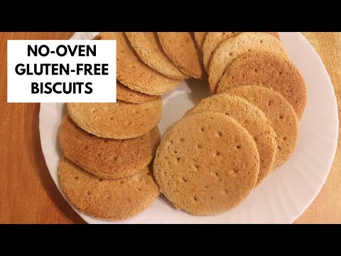 No-Oven Gluten-Free Digestive Biscuits | Easy Homemade Stovetop Recipe