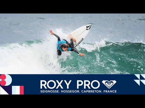 Peterson vs Ho vs Macaulay - Round Three Heat 3 - 2018 Roxy Pro France