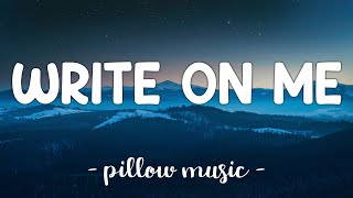 Write On Me - Fifth Harmony (Lyrics) 🎵